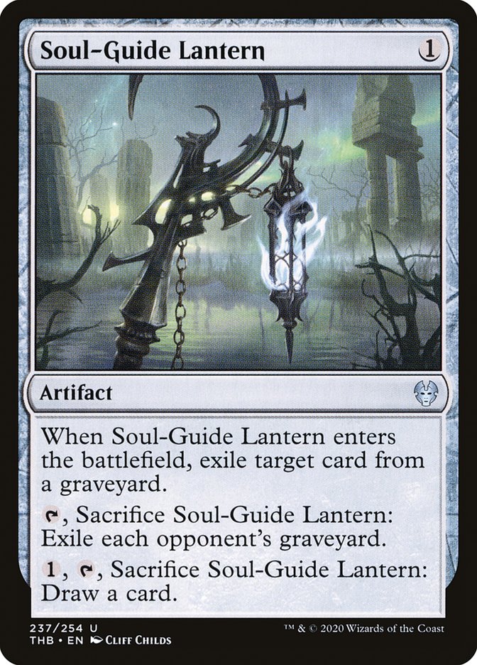 Soul-Guide Lantern [Theros Beyond Death] Foil