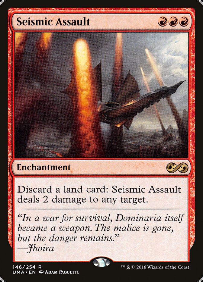 Seismic Assault [Ultimate Masters] Foil