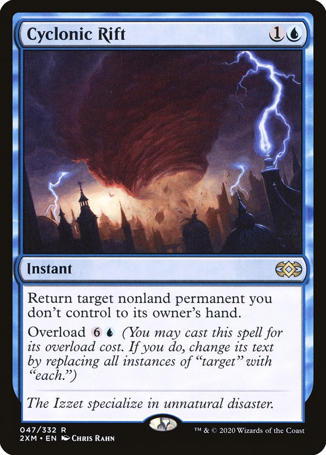 Cyclonic Rift [Double Masters] Foil