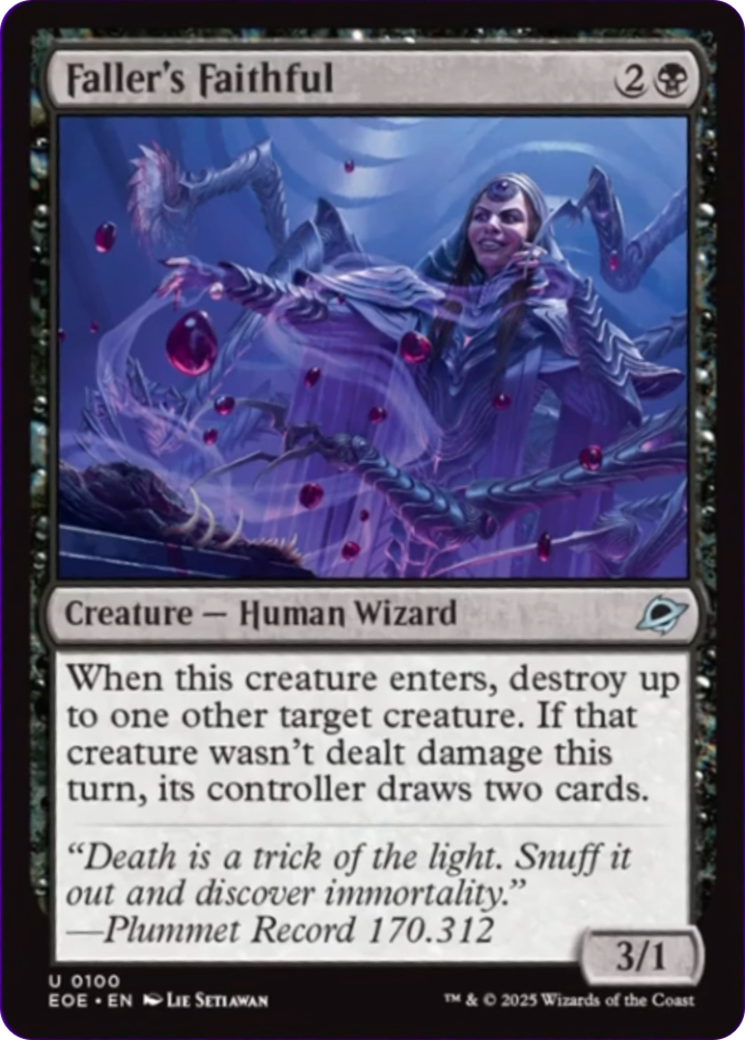 Faller's Faithful [Edge of Eternities] Foil