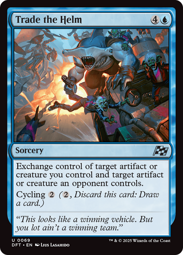 Trade the Helm [Aetherdrift] Foil