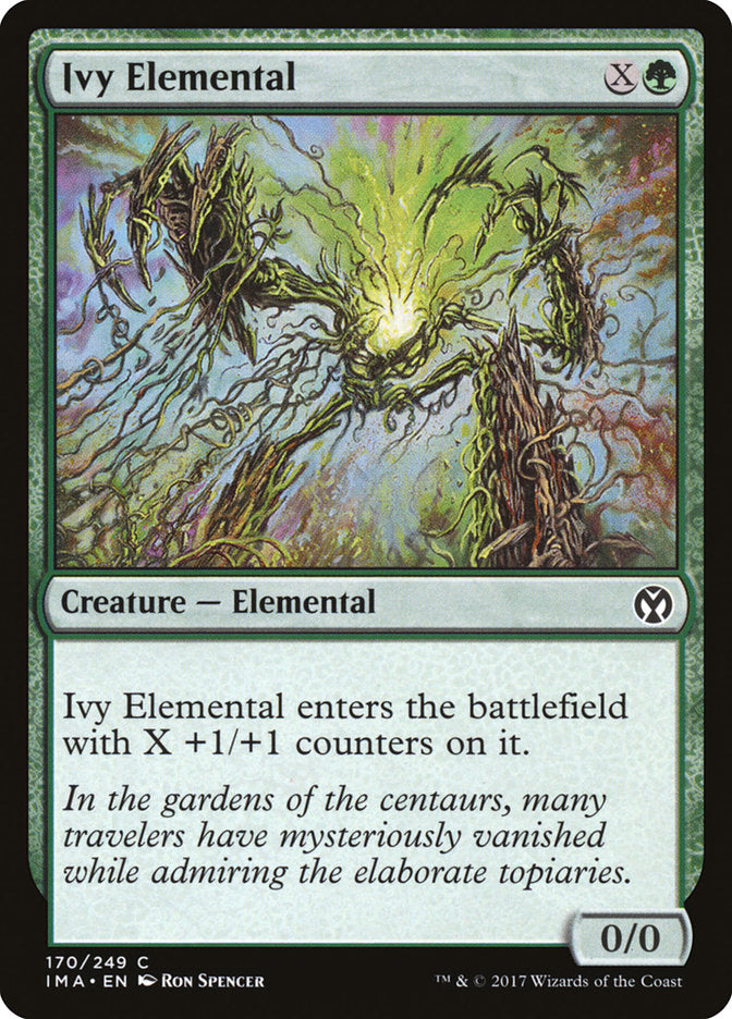 Ivy Elemental [Iconic Masters] Foil
