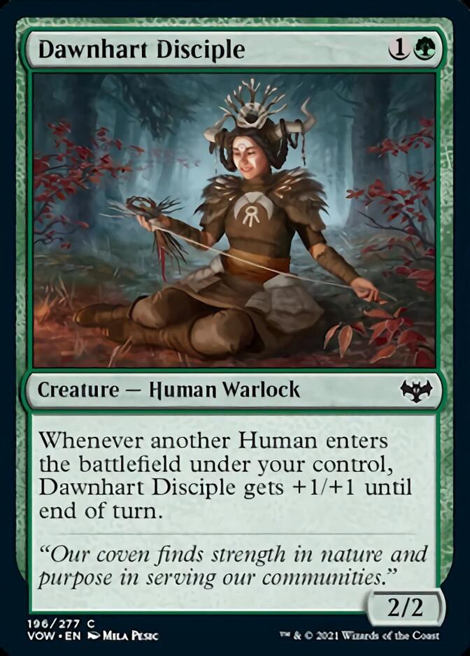 Dawnhart Disciple [Innistrad: Crimson Vow] Foil