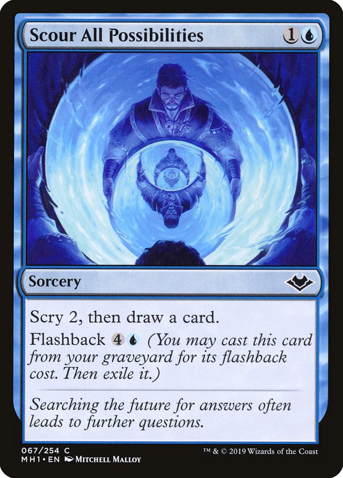 Scour All Possibilities [Modern Horizons] Foil
