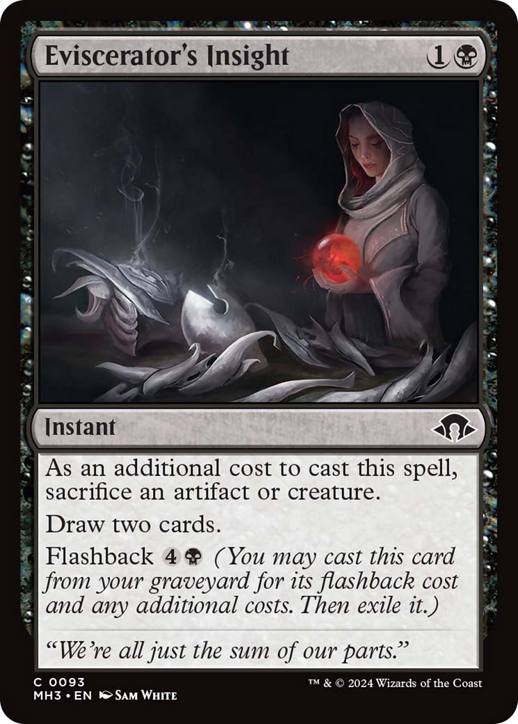 Eviscerator's Insight [Modern Horizons 3] Foil