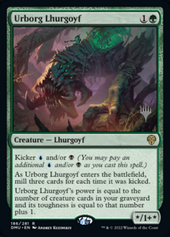 Urborg Lhurgoyf (Promo Pack) [Dominaria United Promos] Foil