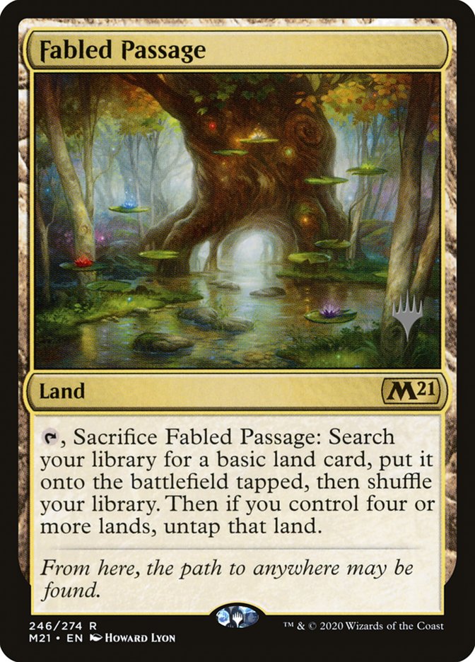 Fabled Passage (Promo Pack) [Core Set 2021 Promos] Foil