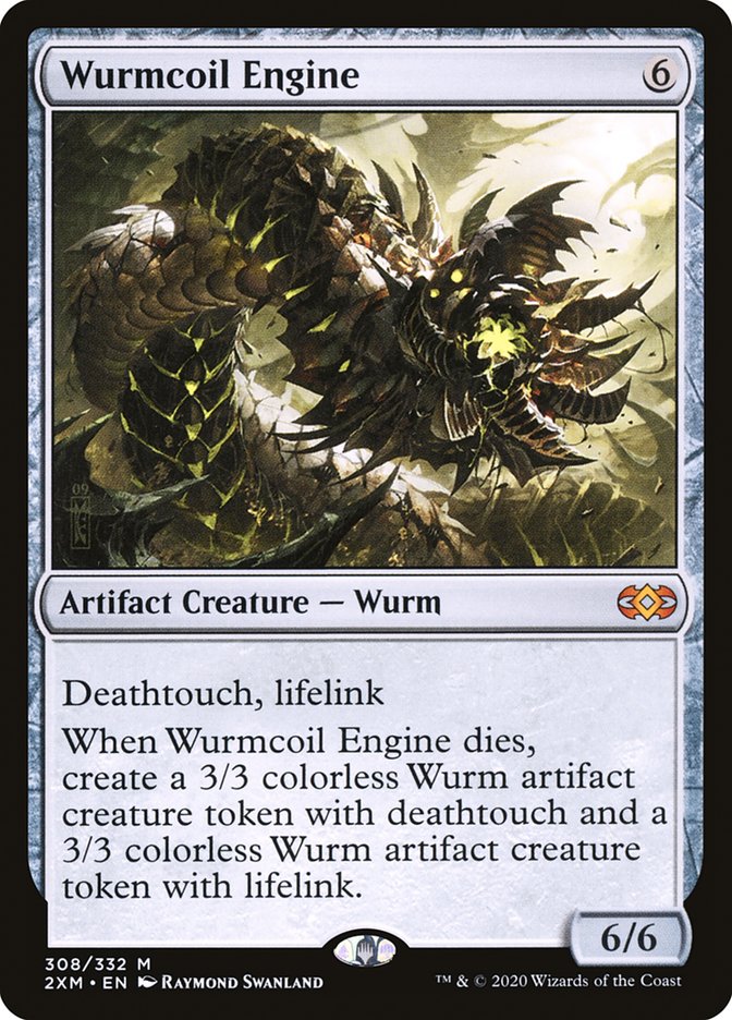 Wurmcoil Engine [Double Masters] Foil