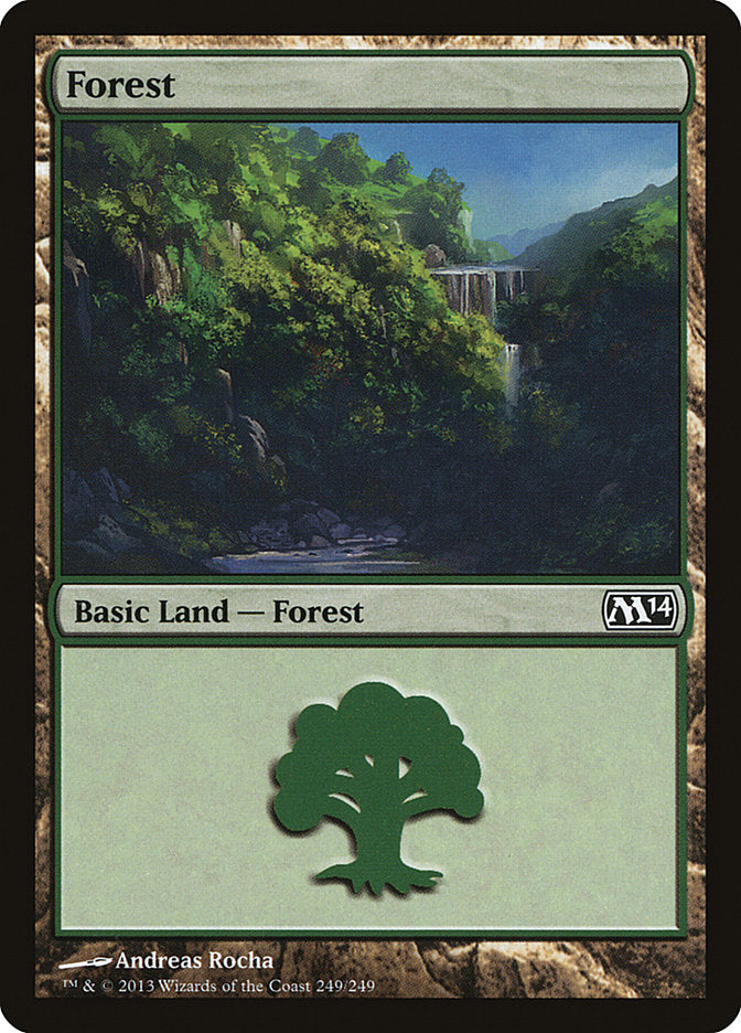 Forest (249) [Magic 2014] Foil