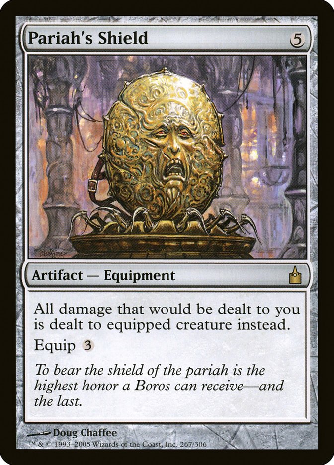 Pariah's Shield [Ravnica: City of Guilds] Foil