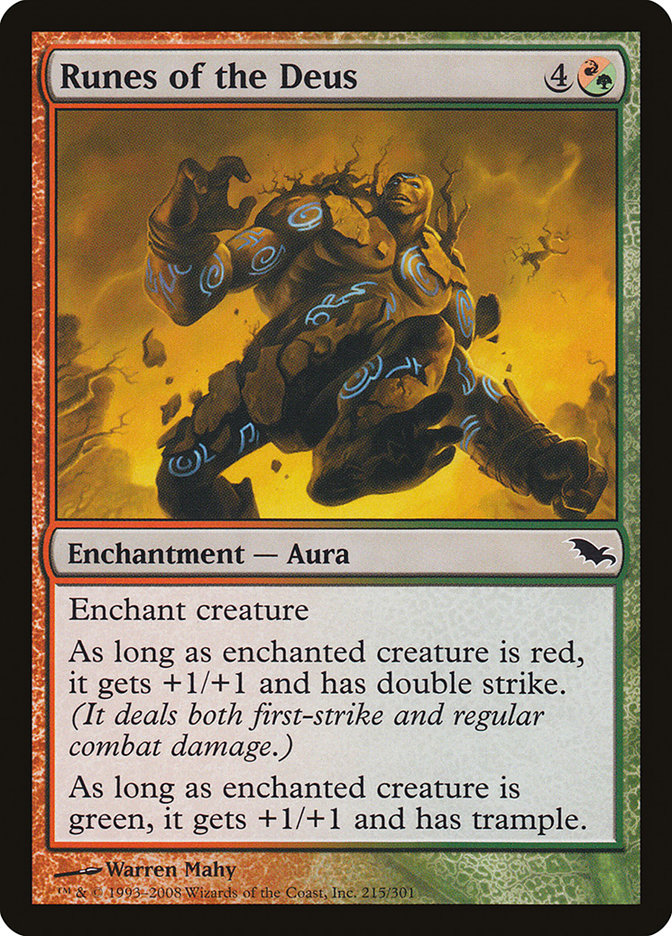 Runes of the Deus [Shadowmoor] Foil