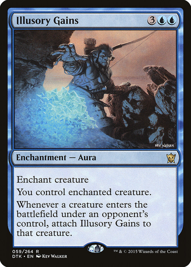 Illusory Gains [Dragons of Tarkir] Foil