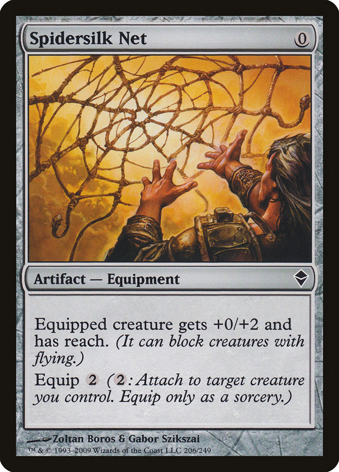 Spidersilk Net [Zendikar] Foil