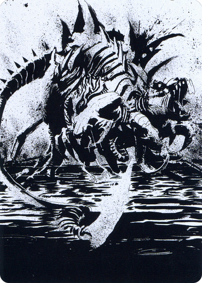 Karumonix, the Rat King // Karumonix, the Rat King  [Phyrexia: All Will Be One Art Series] (Borderless) Foil
