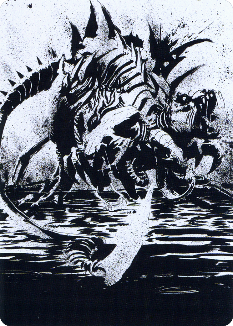 Karumonix, the Rat King // Karumonix, the Rat King  [Phyrexia: All Will Be One Art Series] (Borderless)