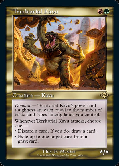 Territorial Kavu (Retro) [Modern Horizons 2] Foil