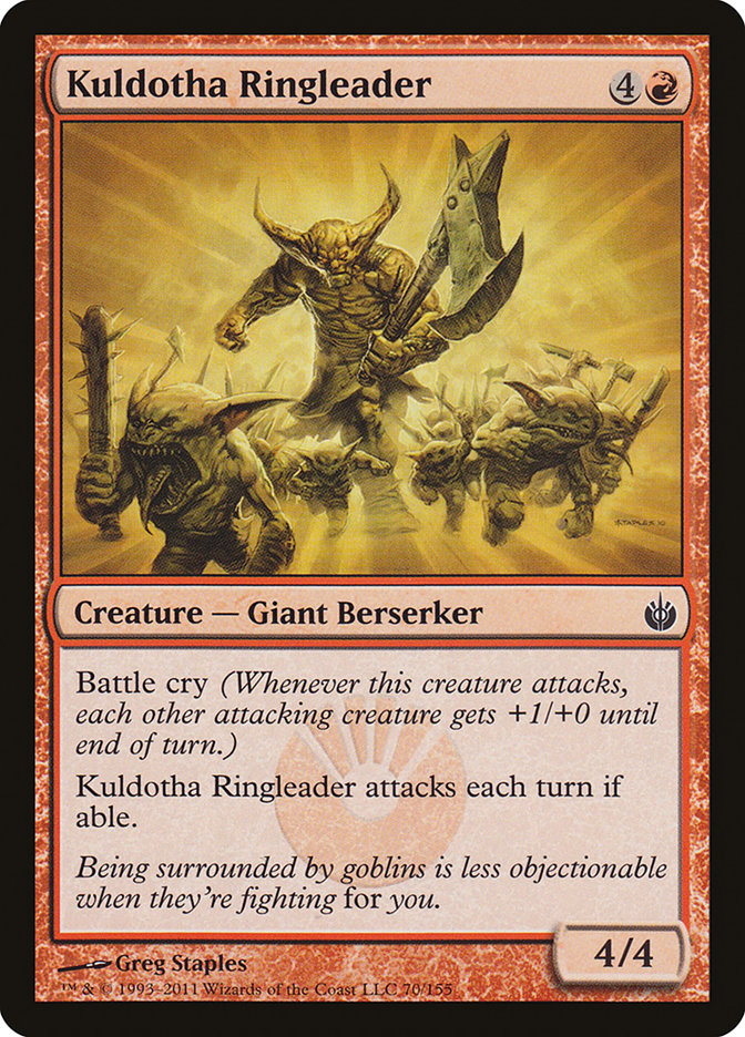 Kuldotha Ringleader [Mirrodin Besieged] Foil