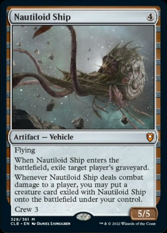 Nautiloid Ship [Commander Legends: Battle for Baldur's Gate] Foil