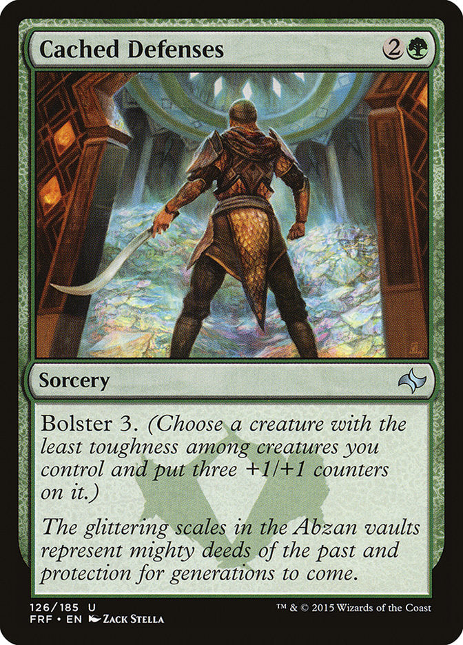 Cached Defenses [Fate Reforged] Foil