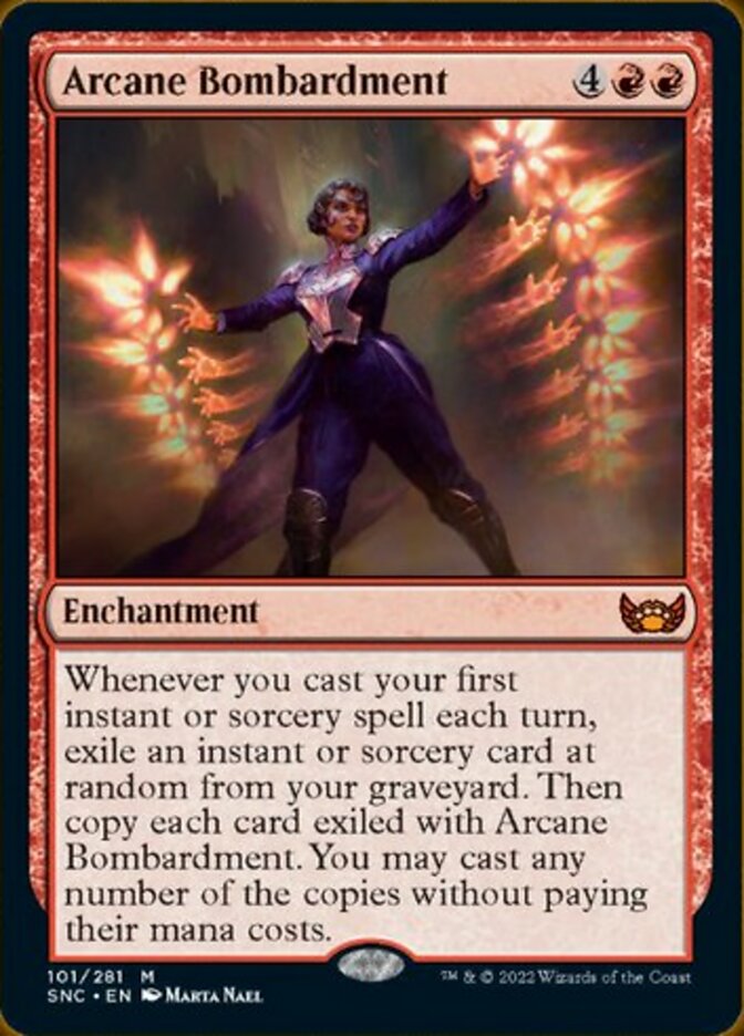 Arcane Bombardment [Streets of New Capenna] Foil