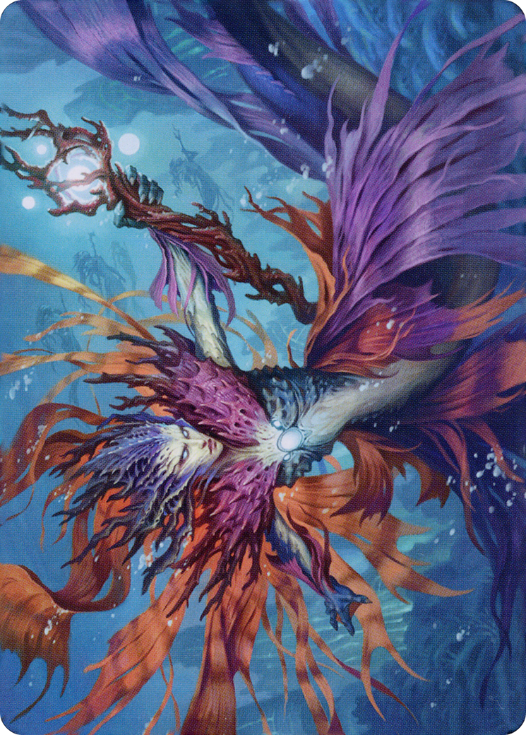 Vodalian Hexcatcher // Vodalian Hexcatcher  [Dominaria United Art Series] (Borderless) Foil