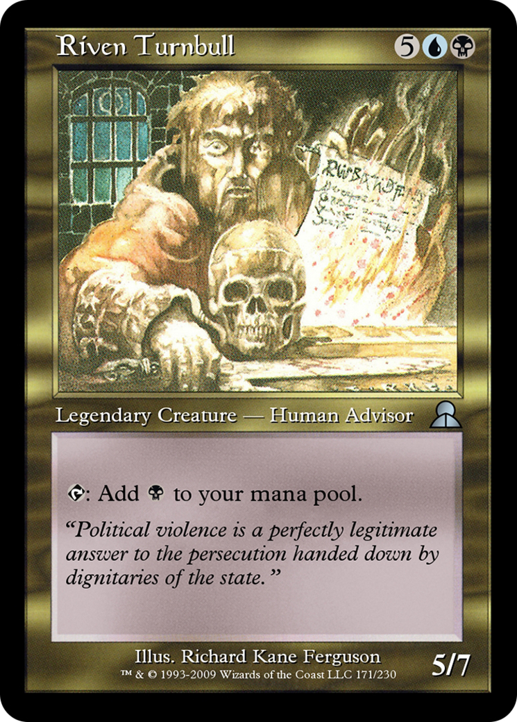 Riven Turnbull  [Masters Edition III] Foil