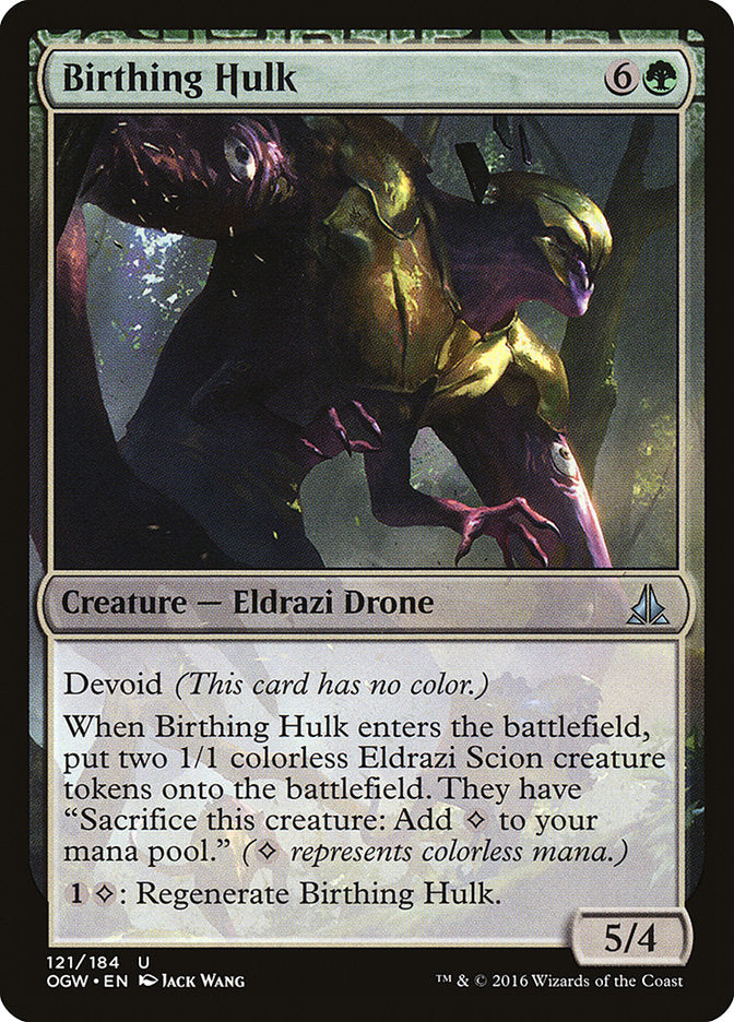 Birthing Hulk [Oath of the Gatewatch] Foil
