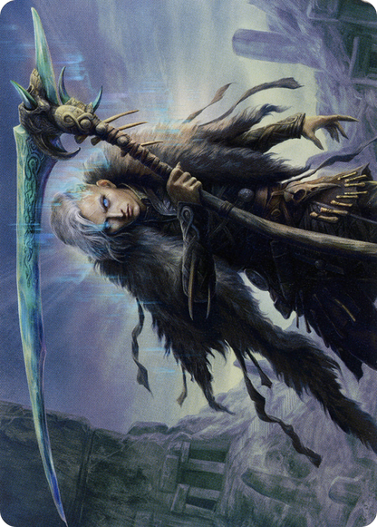 Egon, God of Death // Egon, God of Death  [Art Series: Kaldheim] (Borderless) Foil