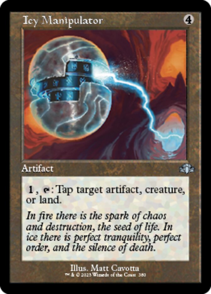 Icy Manipulator (Retro) [Dominaria Remastered] Foil