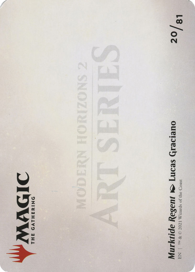 Murktide Regent // Murktide Regent  [Modern Horizons 2 Art Series] (Borderless)