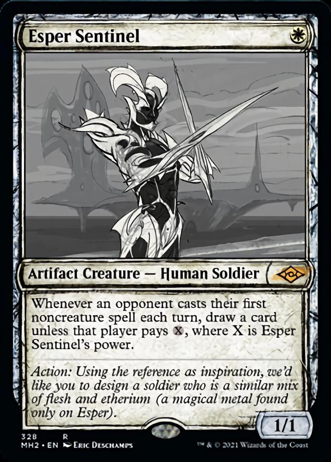 Esper Sentinel (Sketch) [Modern Horizons 2] Foil