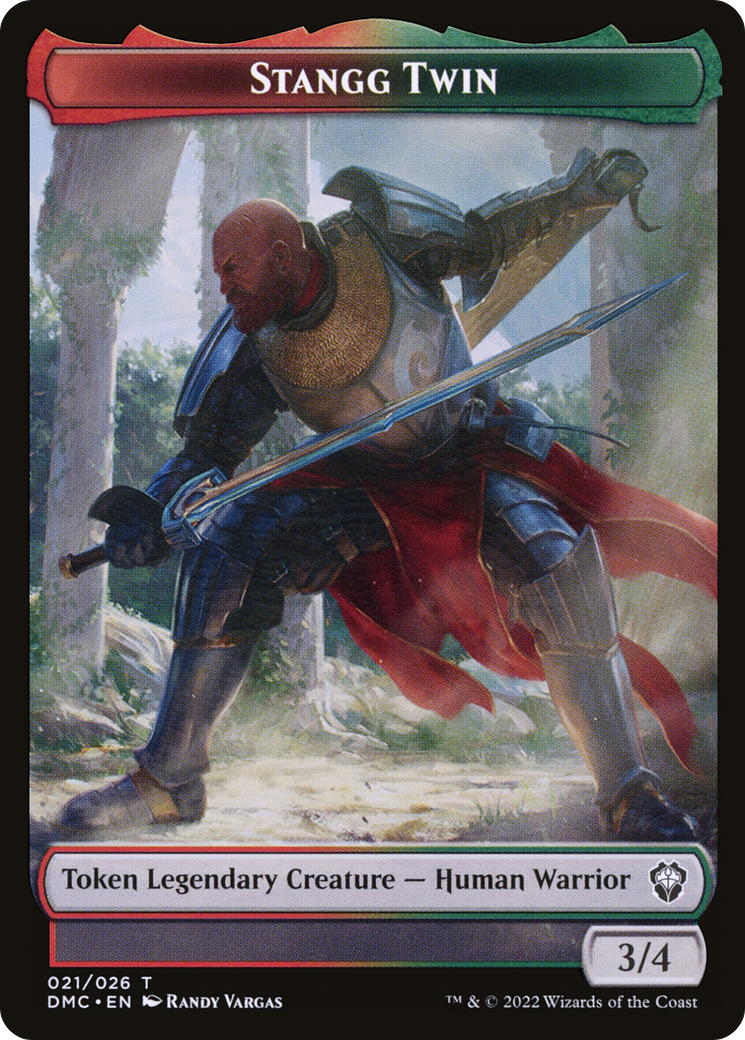 Stangg Twin  [Dominaria United Tokens] Foil