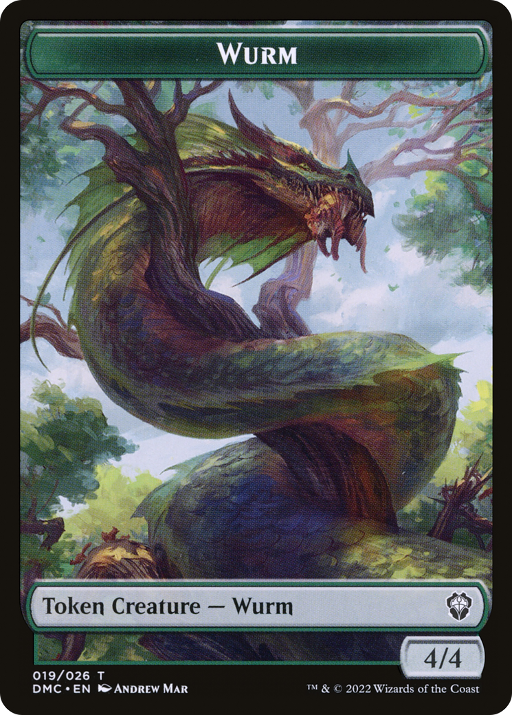 Wurm  [Dominaria United Tokens]