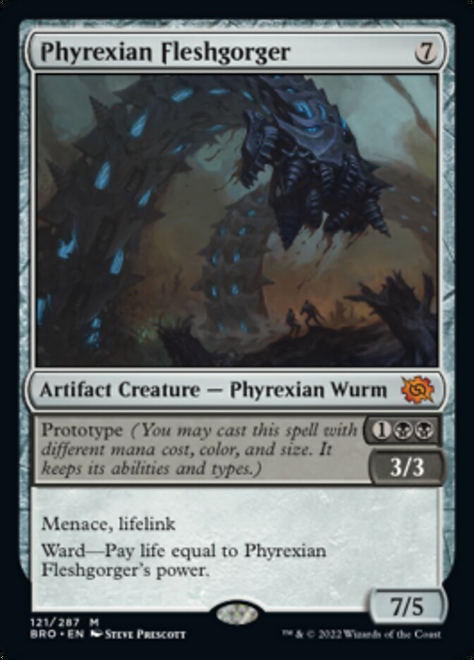 Phyrexian Fleshgorger [The Brothers' War] Foil