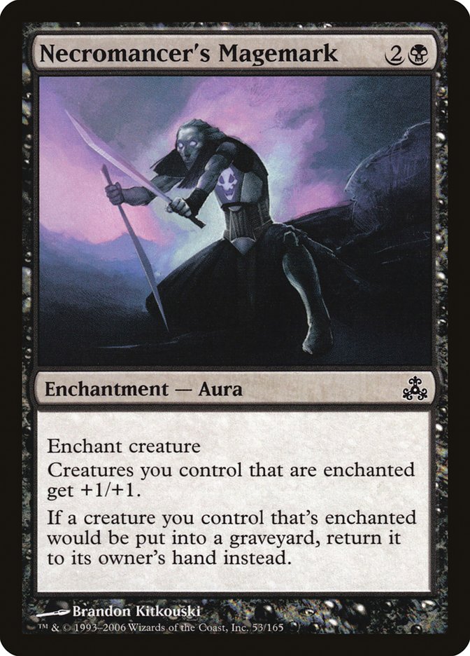Necromancer's Magemark [Guildpact] Foil