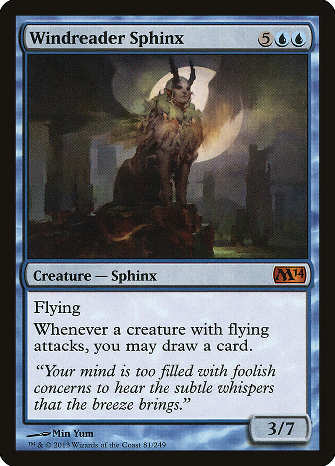 Windreader Sphinx [Magic 2014] Foil