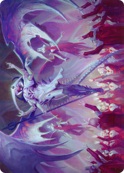 Atraxa, Grand Unifier // Atraxa, Grand Unifier  [Phyrexia: All Will Be One Art Series] (Borderless)