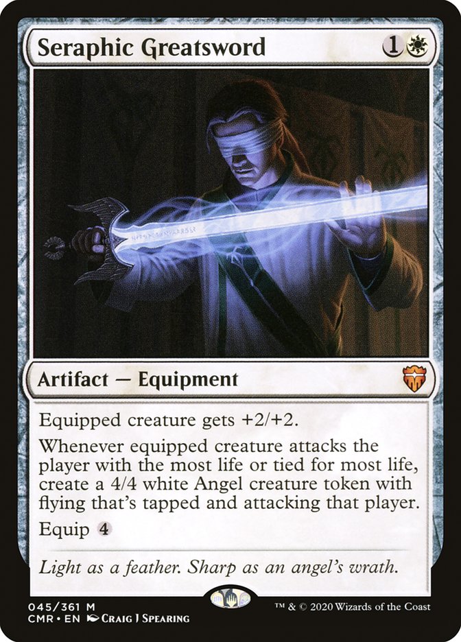 Seraphic Greatsword [Commander Legends] Foil
