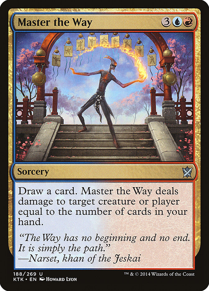 Master the Way [Khans of Tarkir] Foil