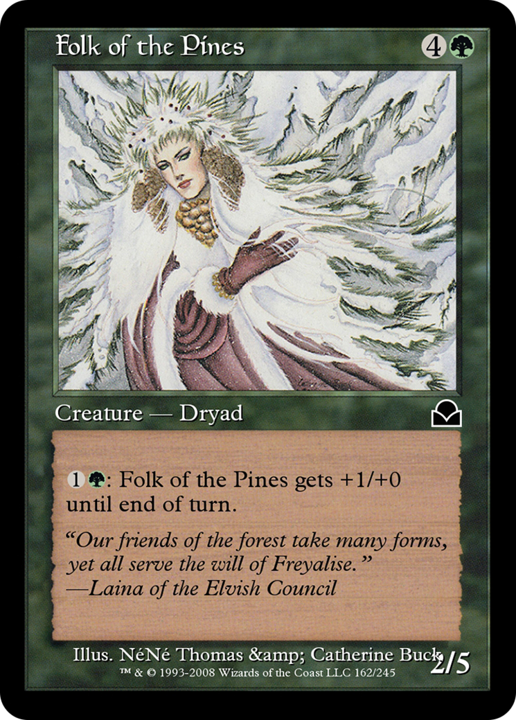 Folk of the Pines  [Masters Edition II] Foil