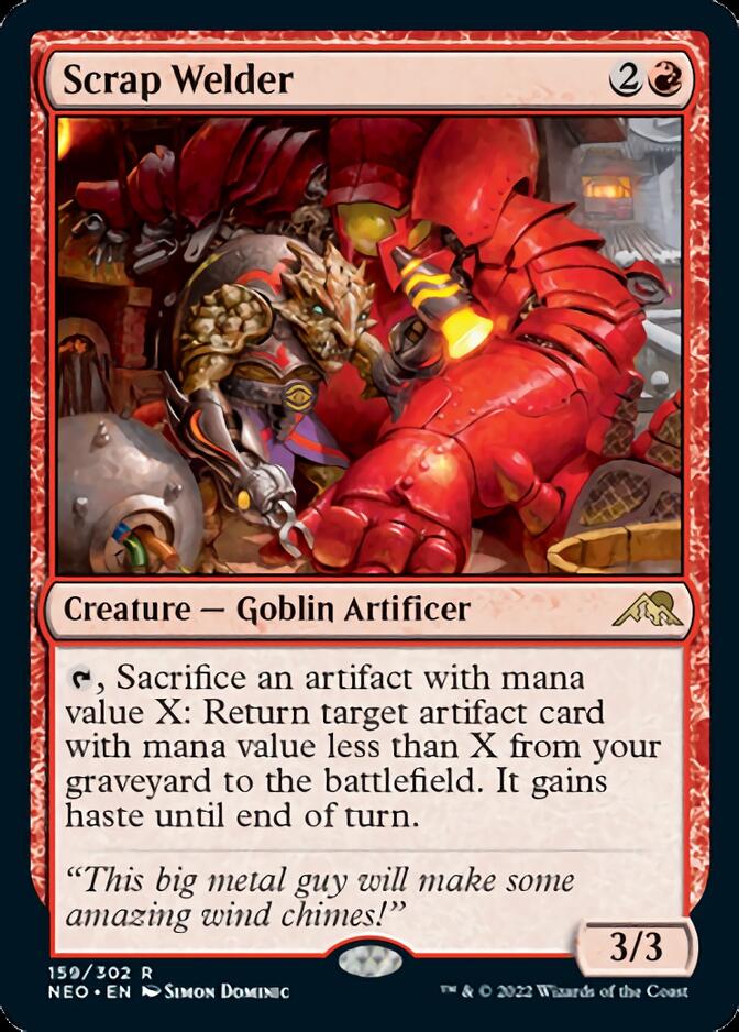 Scrap Welder [Kamigawa: Neon Dynasty] Foil