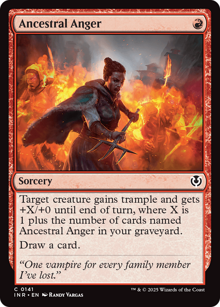 Ancestral Anger [Innistrad Remastered] Foil