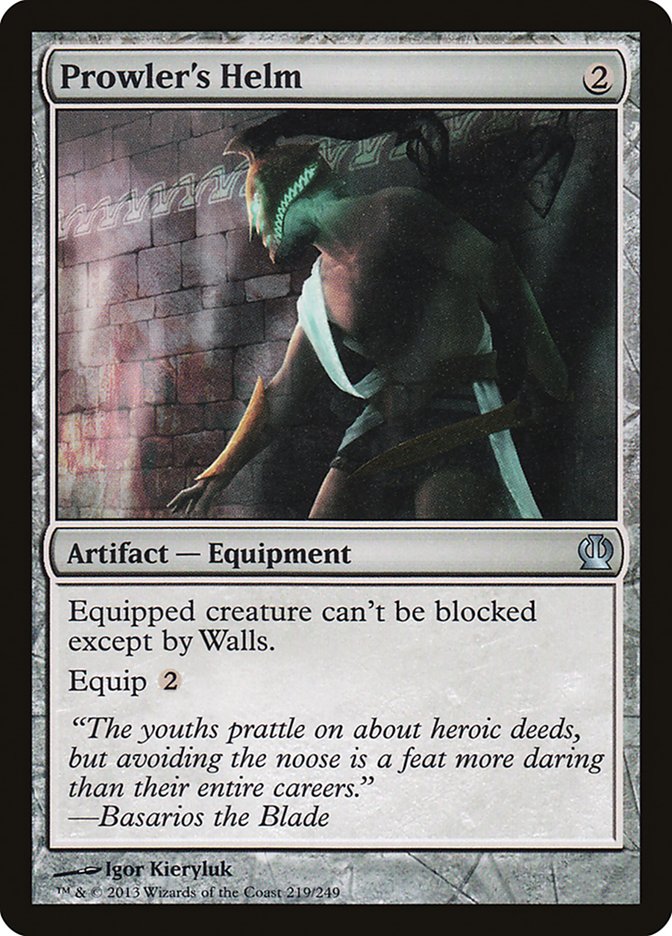 Prowler's Helm [Theros] Foil