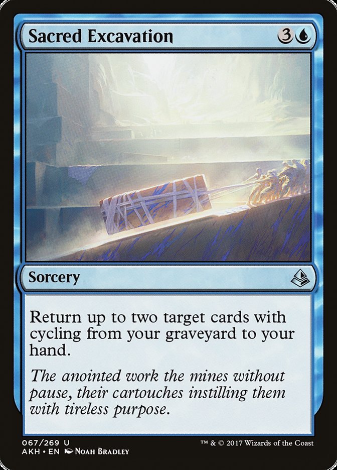 Sacred Excavation [Amonkhet] Foil