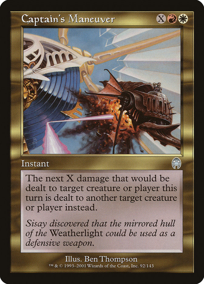 Captain's Maneuver [Apocalypse] Foil