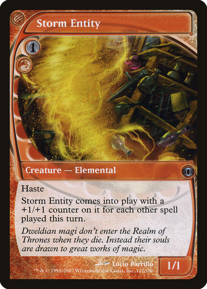 Storm Entity [Future Sight] Foil