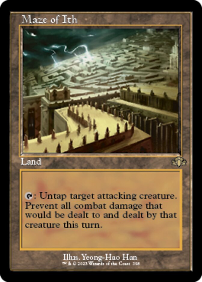 Maze of Ith (Retro) [Dominaria Remastered] Foil