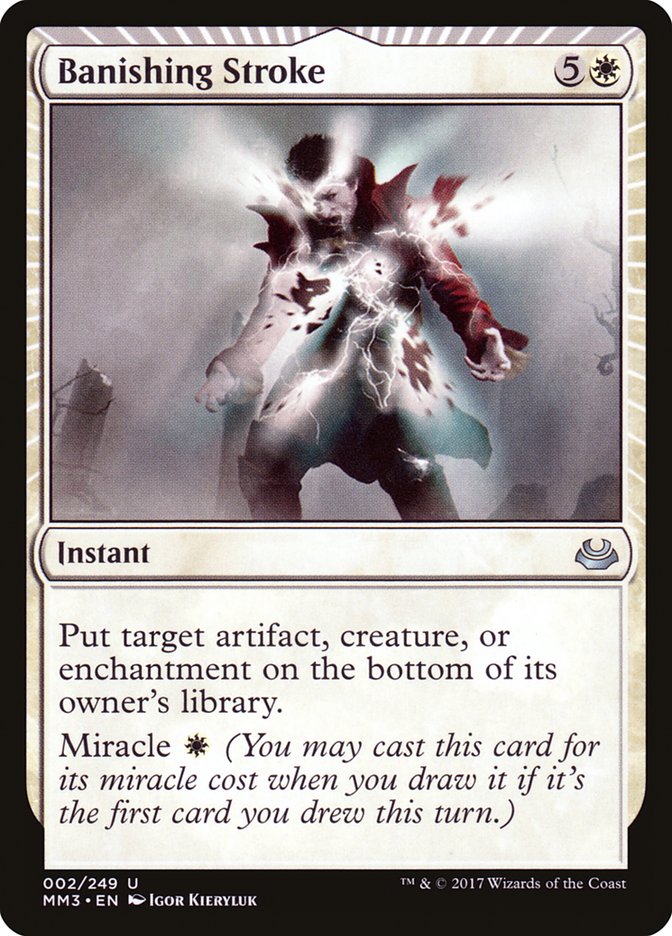 Banishing Stroke [Modern Masters 2017] Foil