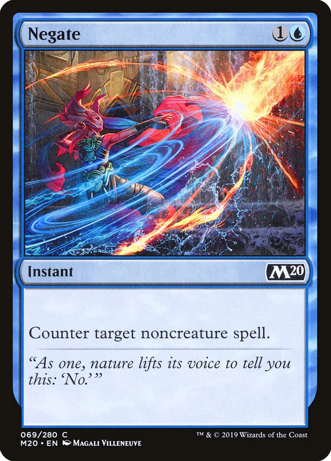 Negate [Core Set 2020] Foil