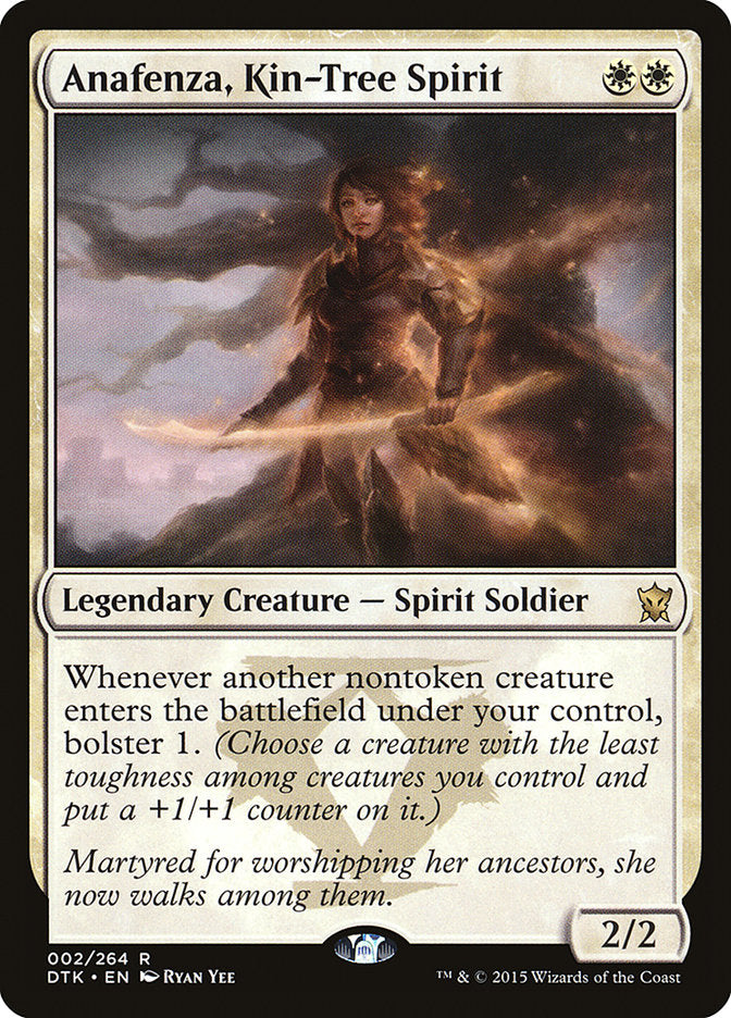 Anafenza, Kin-Tree Spirit [Dragons of Tarkir] Foil